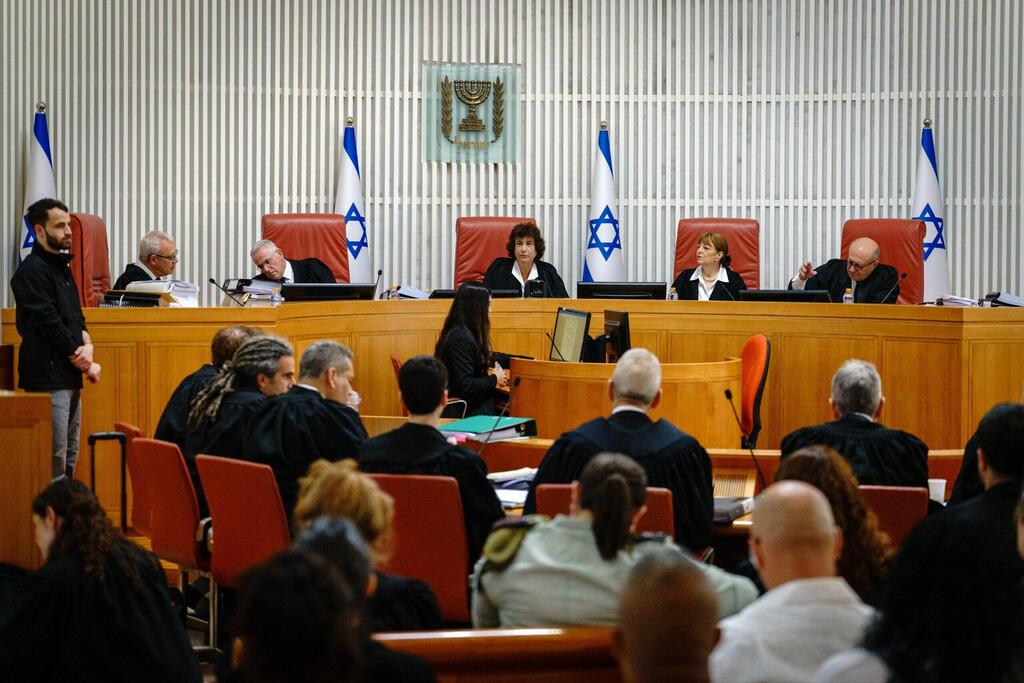 Photo: Shalev Shalom מתוך הדיון בעליון בעתירה למנוע ממבקר המדינה לחקור את אירועי השבעה באוקטובר