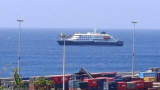 Cruise ship MV Hondius docks off Cape Verde port 