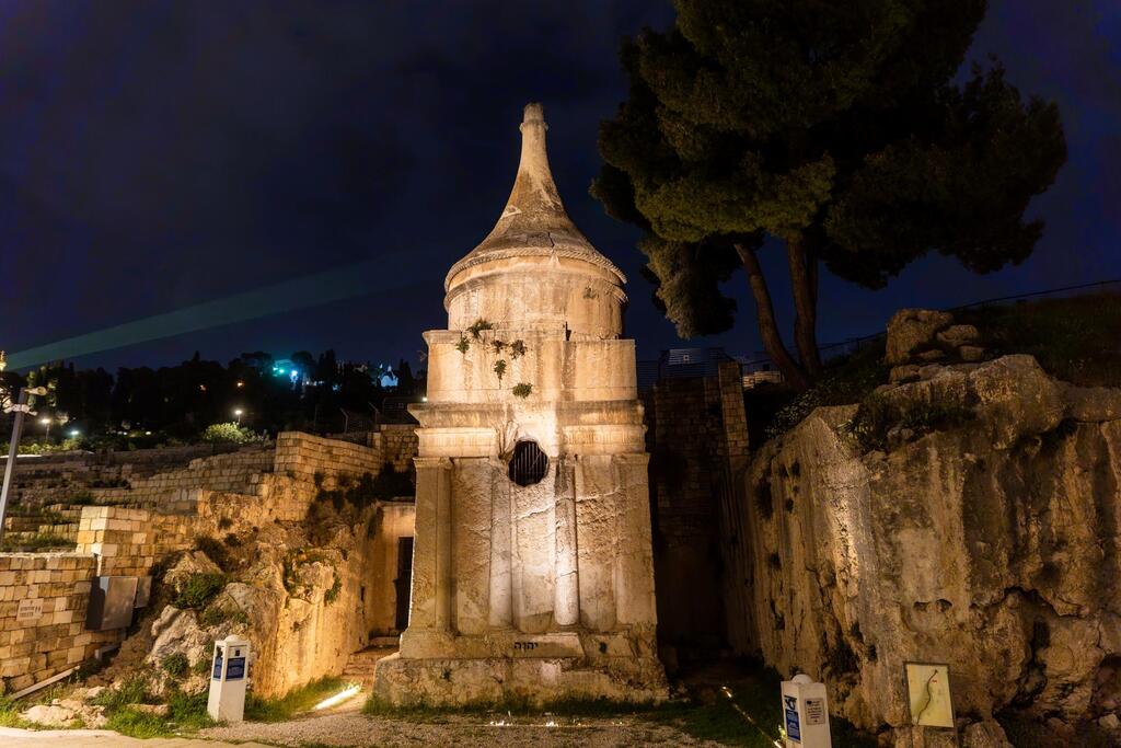 Absalom’s Tomb, a monumental burial structure (Photo: Dor Pazuelo) יד אבשלום