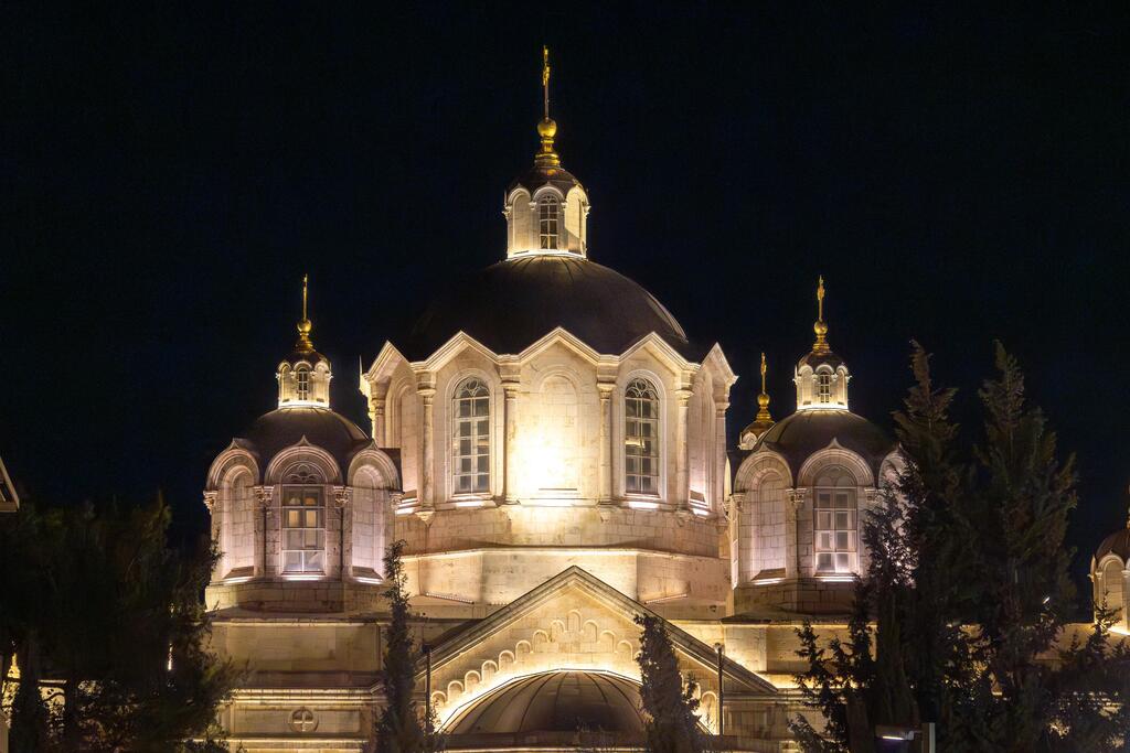 The Holy Trinity Cathedral was built at the initiative of the Russian Empire (Photo: Dor Pazuelo) כנסיית השילוש הקדוש