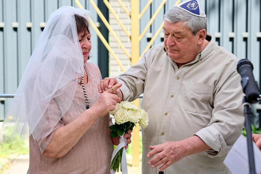 Photo: JCC Kyiv שמחה גדולה בזמן הפסקת האש