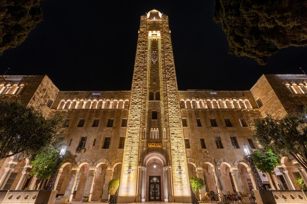 The YMCA, with motifs reminiscent of the Empire State Building (Photo: Dor Pazuelo) ימק"א