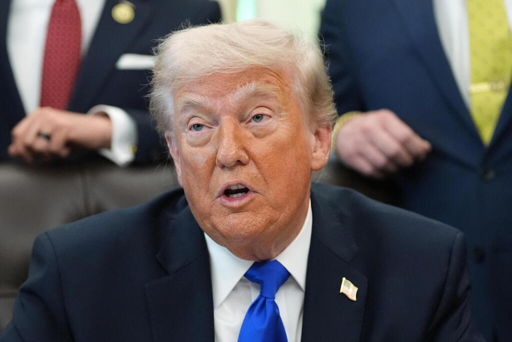 US President Donald Trump (Photo: Alex Brandon/AP) דונלד טראמפ