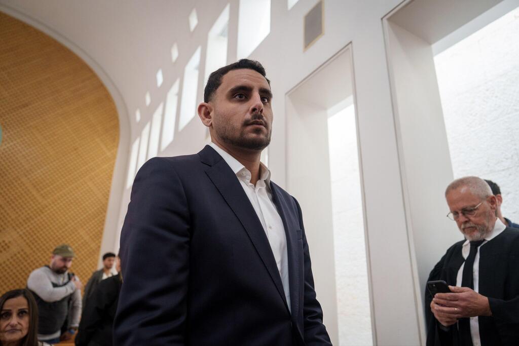 Ori Elmakayes in court (Photo: Shalev Shalom) דיון בעתירות שעניינן מינוי אלוף רומן גופמן לתפקיד ראש המוסד