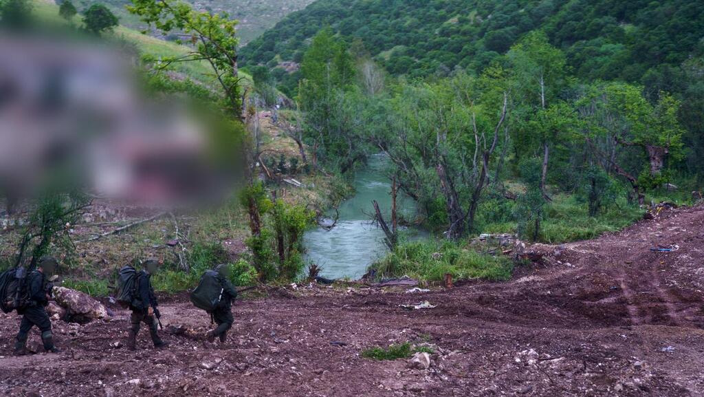 Силы "Голани" у реки Литани (Фото: пресс-служба ЦАХАЛа) פעילות כוחות צוות הקרב החטיבתי גולני במרחב הליטאני