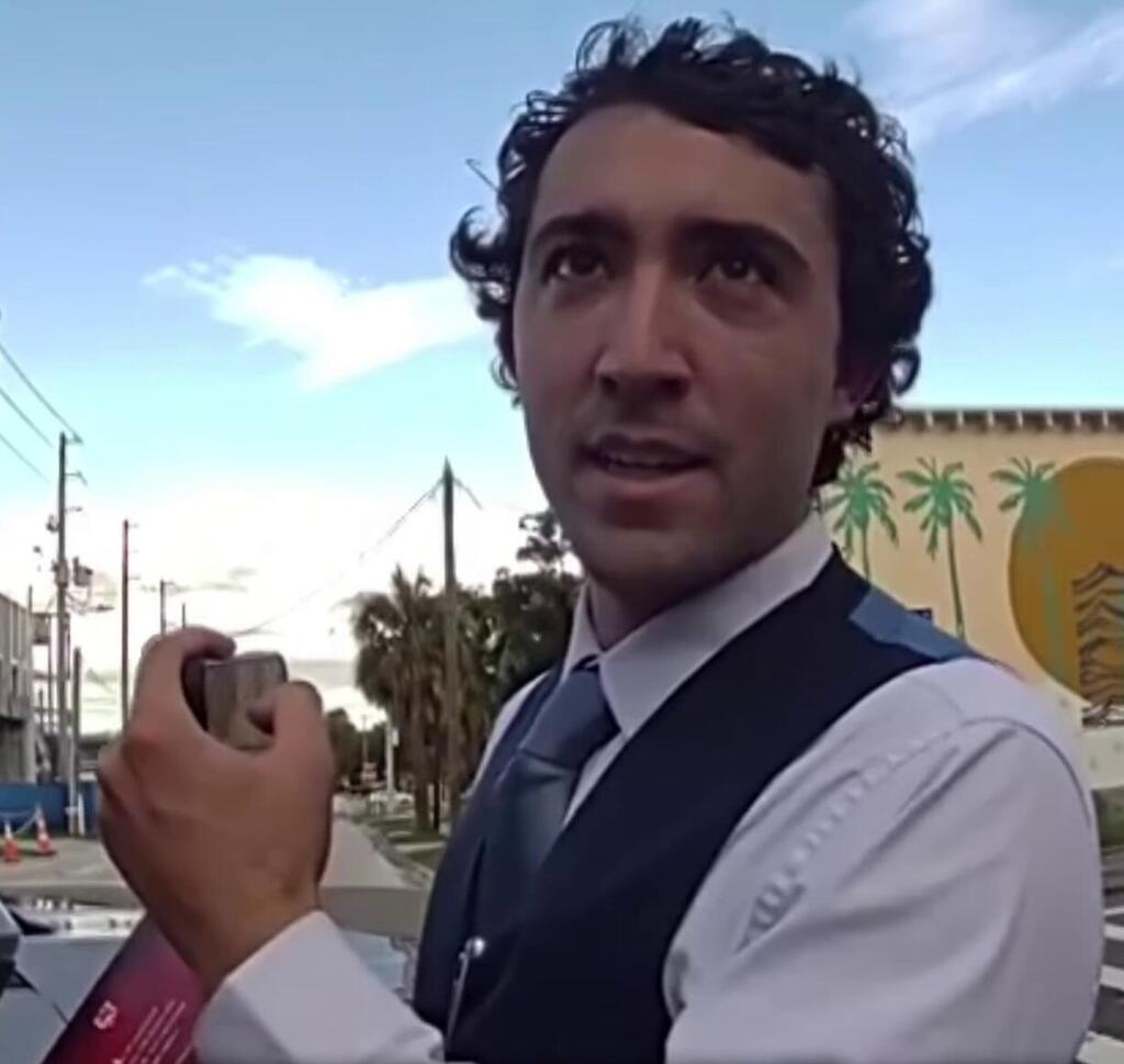 Popular American content creator Tyler Oliveira (Photo: Screen shot) טיילר אוליביירה