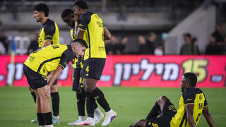 שחקני בית"ר ירושלים מאוכזבים