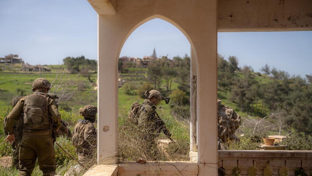  פעילות  כוחות אוגדה 91 בדרום לבנון