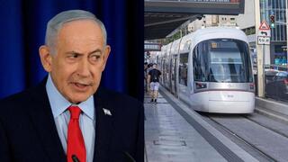 רכבת קלה, בנימין נתניהו