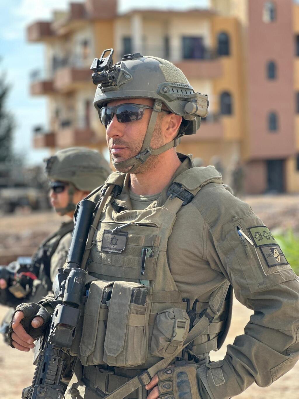 Col. Omri Rosenkrantz in Lebanon (Photo: IDF Spokesperson) אל"מ עמרי רוזנקרנץ בלבנון