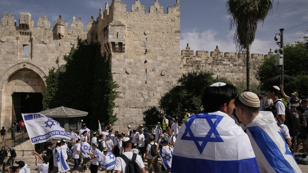 מצעד הדגלים המסורתי לקראת יום ירושלים