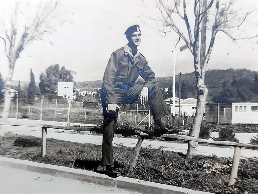 Natan Melman during his military service (Photo: Ammunition Hill Six-Day War Heritage Center archives) נתן מלמן ויומנו האישי ממלחמת ששת הימים