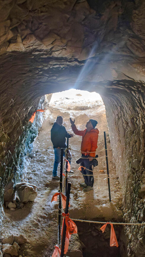 המנהרה הקדומה שנחשפה בירושלים