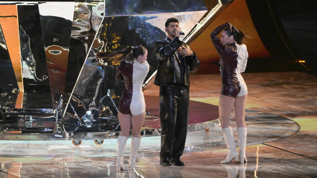 Noam Bettan at the jury rehearsal before the Eurovision final (Photo: Yuval Chen) נועם בתן בחזרת השופטים לפני גמר האירוויזיון