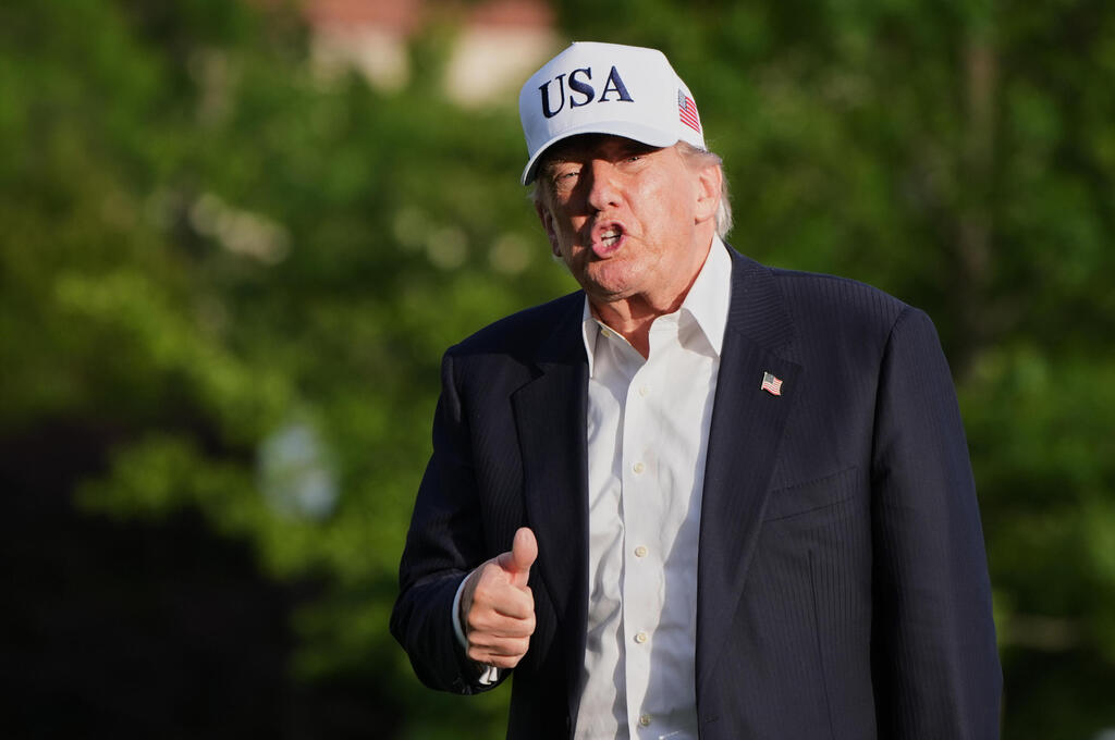President Donald Trump’s 'Gaza peace plan' is very dear to him (Photo: Jacquelyn Martin/ AP) נשיא ארצות הברית דונלד טראמפ