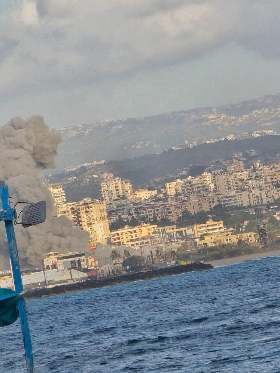 Attacks in al-Khoush area תקיפות באל-חוש