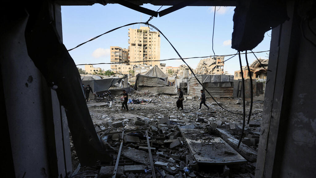 Город Газа, май 2026 года (Фото: REUTERS/Dawoud Abu Alkas) זירת התקיפה בעזה