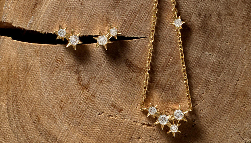 Украшения из коллекции MyCollection, желтое золото 18K и бриллианты 