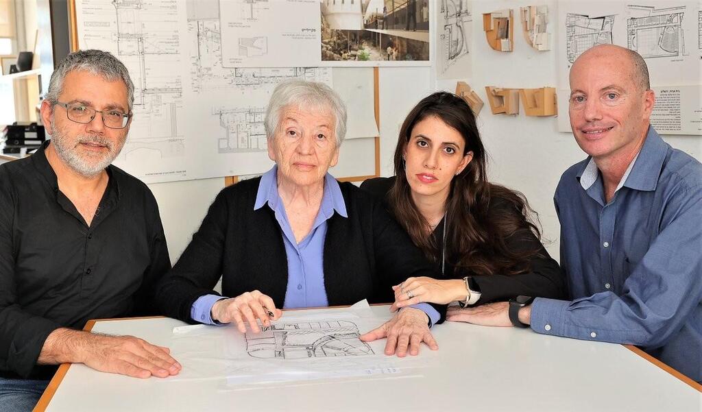 From right to left: Ori Lanir, Meital Yaffe, Ada Karmi Melamede and Ofer Arusi (Photo: Rafi Deloya) Ori Lanir, Meital Yaffe, Ada Karmi Melamede and Ofer Arusi