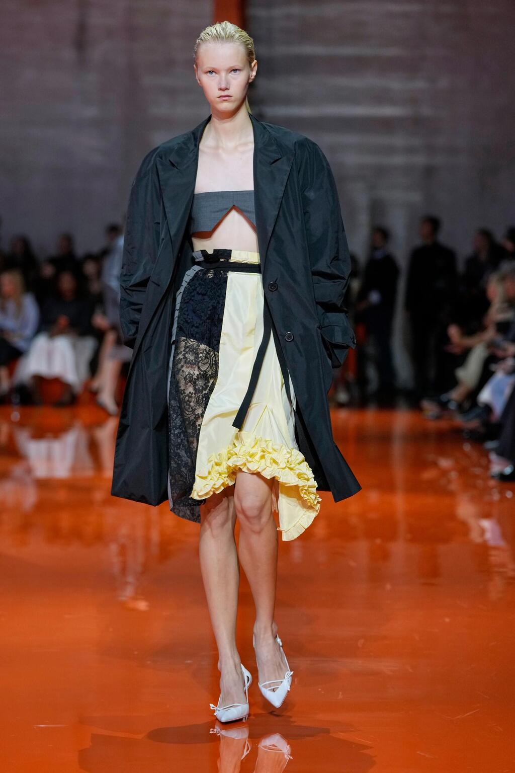 Prada, Spring-Summer 2026 show (Photo: AP Photo/Luca Bruno) פראדה, תצוגת אביב-קיץ 2026