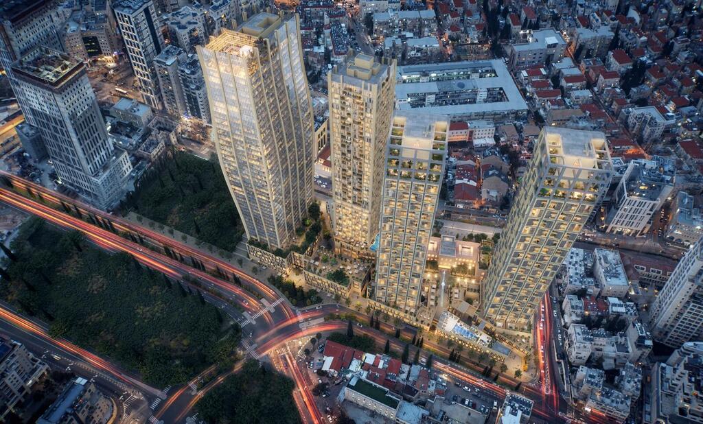 Midtown complex in the Jerusalem Gateway District (Rendering: 3DVISION) Midtown complex in the Jerusalem Gateway District