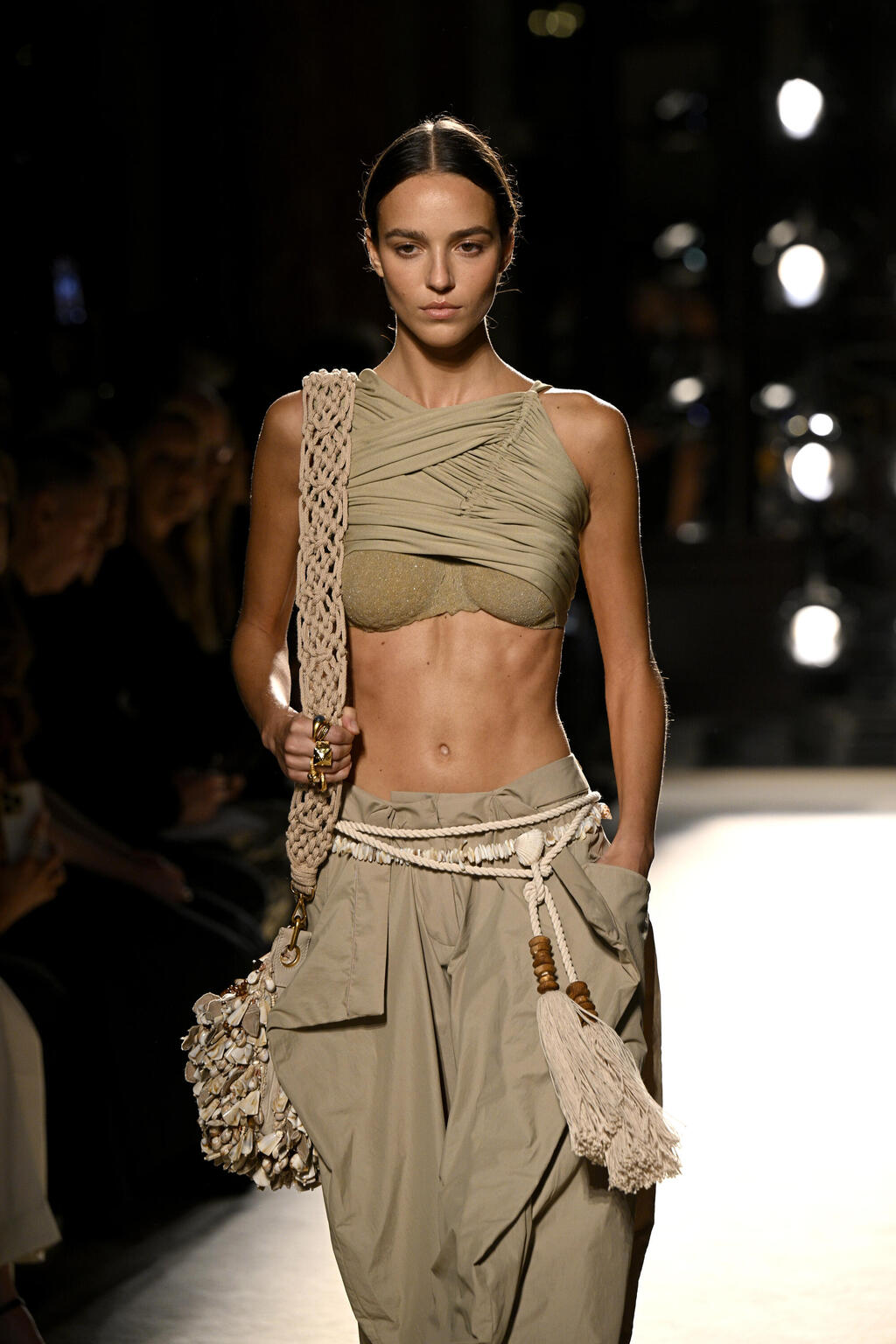 Balmain Spring-Summer 2026 show (Photo: Kristy Sparow/Getty Images) בלמן, תצוגת אביב-קיץ 2026