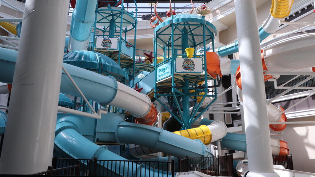 Kass Splash indoor water park (Photo: Nir Pekin) פארק המים המקורה Kass Splash