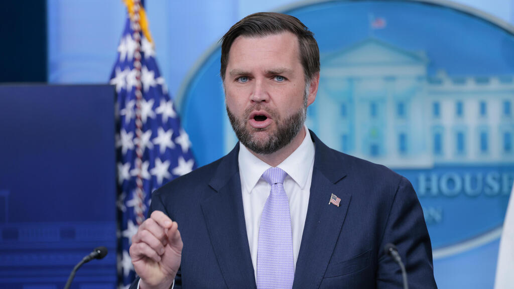 US Vice President JD Vance (Photo: Heather Diehl/Getty Images) תדרוך עיתונאים בבית הלבן עם ג'יי די ואנס