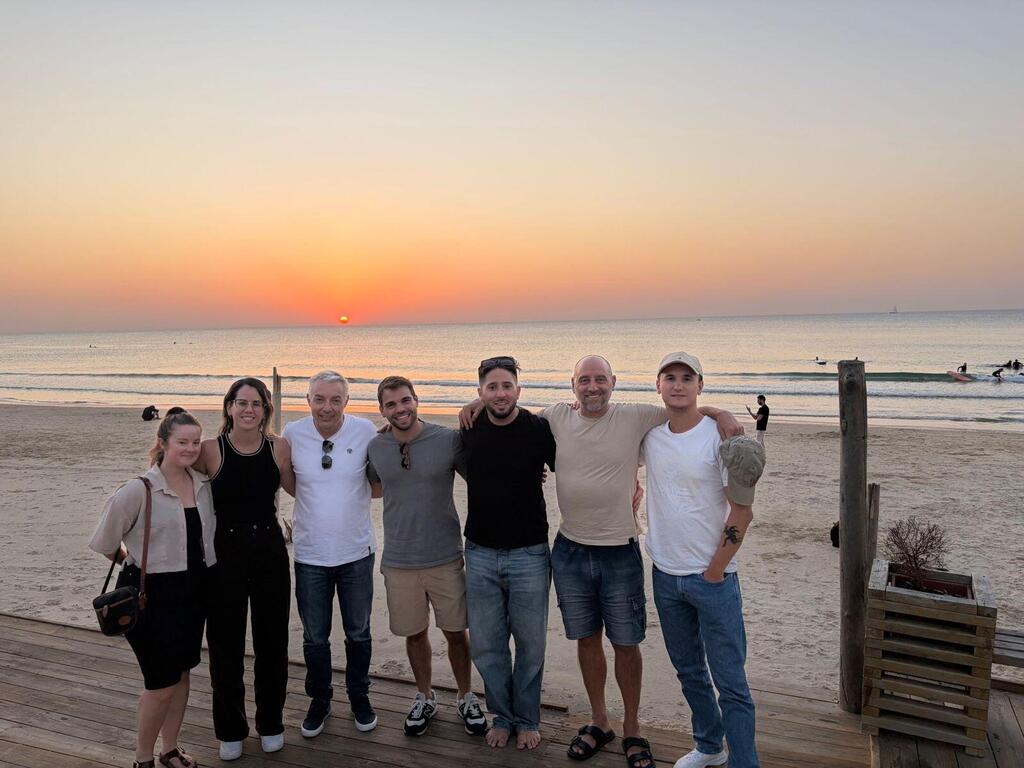 Matias Sigal with friends 