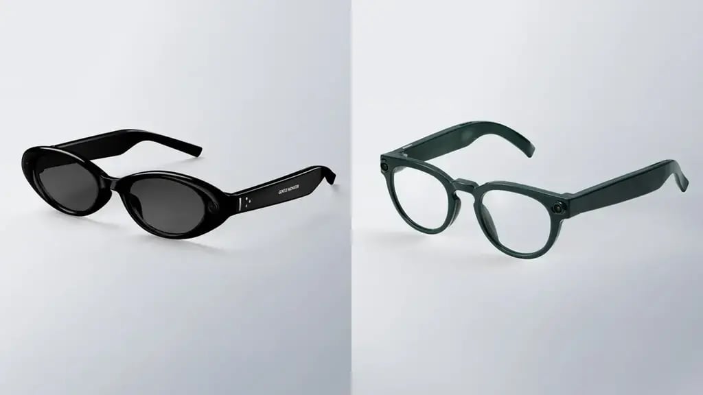 New smart glasses from Google (Photo: Google ) המשקפיים החכמים החדשים של גוגל