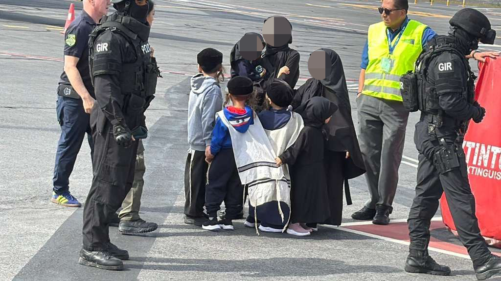 The children suffered from malnutrition (Photo: Yeshiva World News) הילדים סבלו מתת-תזונה
