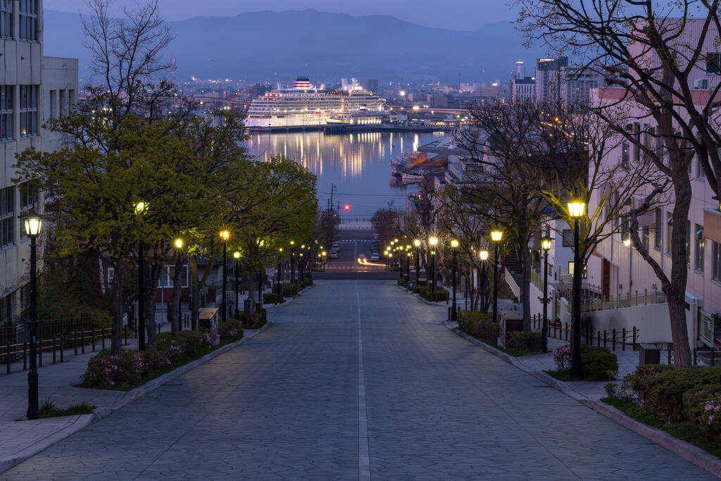 Hakodate, looking toward the port (Photo: Rafi Koren) האקדוטה - מבט אל הנמל