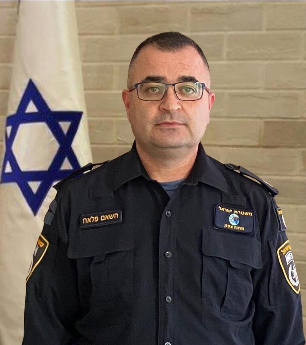 Chief Superintendent Hisham Falah (Photo: Northern District Spokesperson) רפ"ק הישאם פלאח