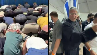 בן גביר השפיל את פעילי המשט לעזה - והפיץ תיעוד
