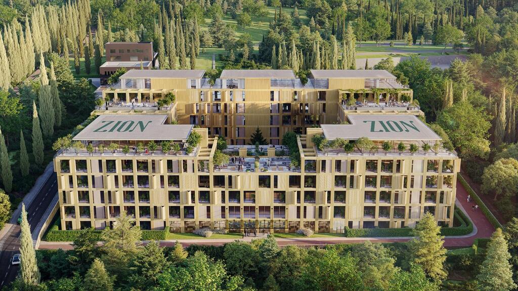 Near the British and French embassies. The ZION EMBASSY project in Tbilisi, Georgia (Illustration: Render) פרויקט ZION EMBASSY בטביליסי, גיאורגיה