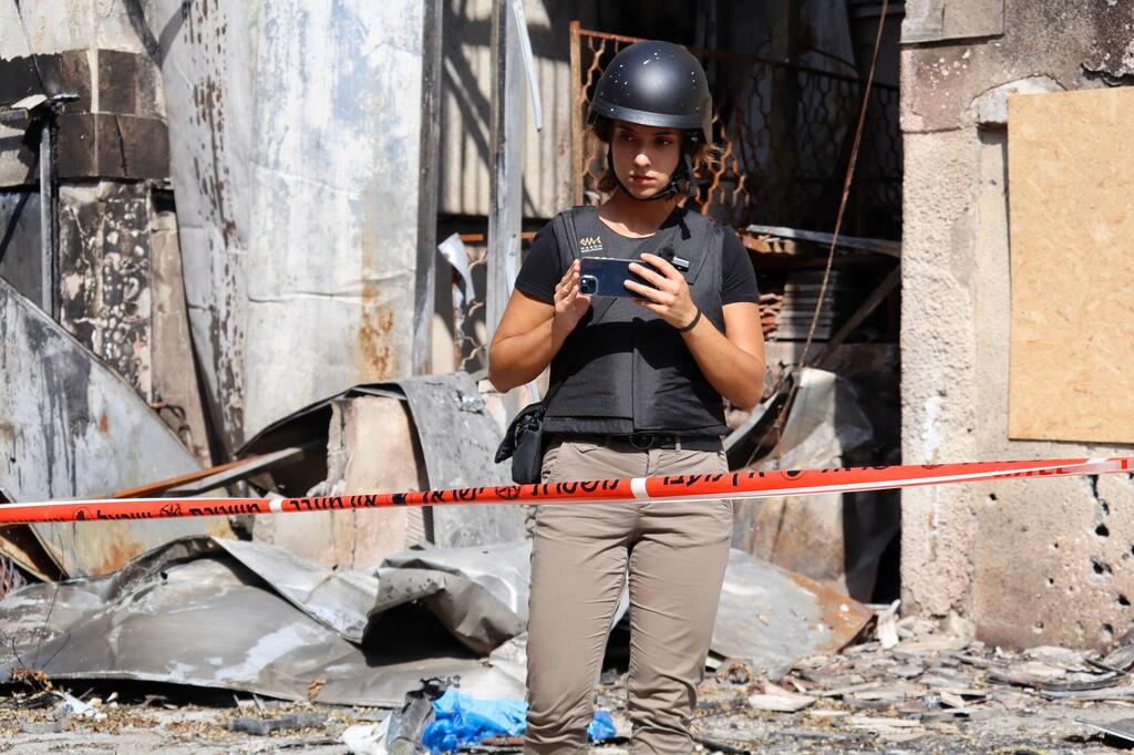 Sander visits a border kibbutz ravaged in the Oct. 7 attack 