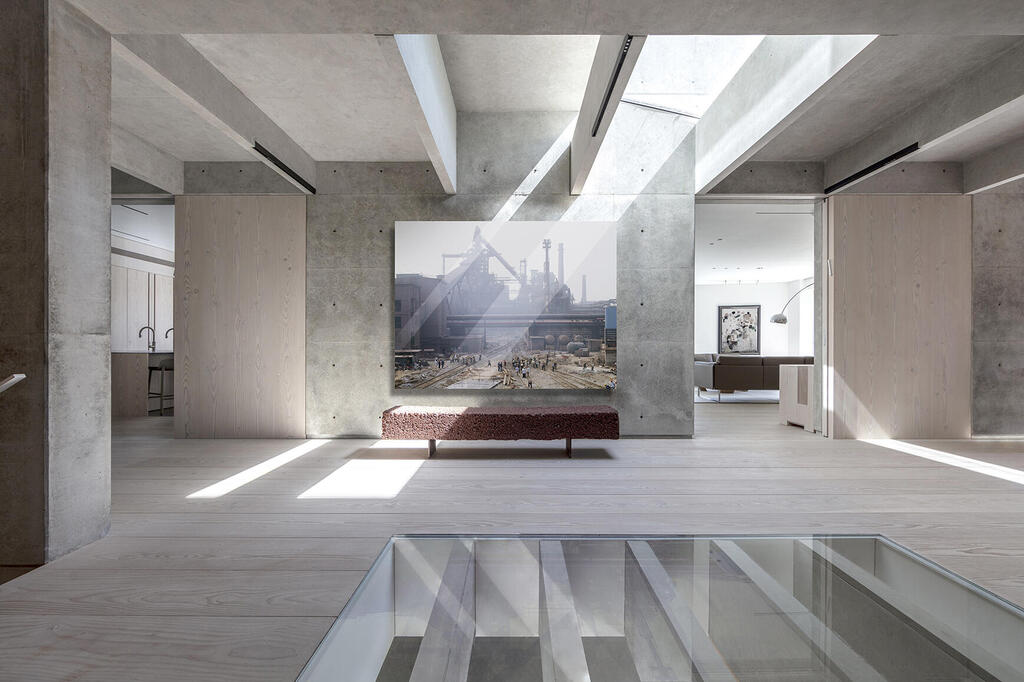 A home for art collectors: K House, designed by architect Ronnie Alroy (Photo: Amit Geron) K HOUSE
