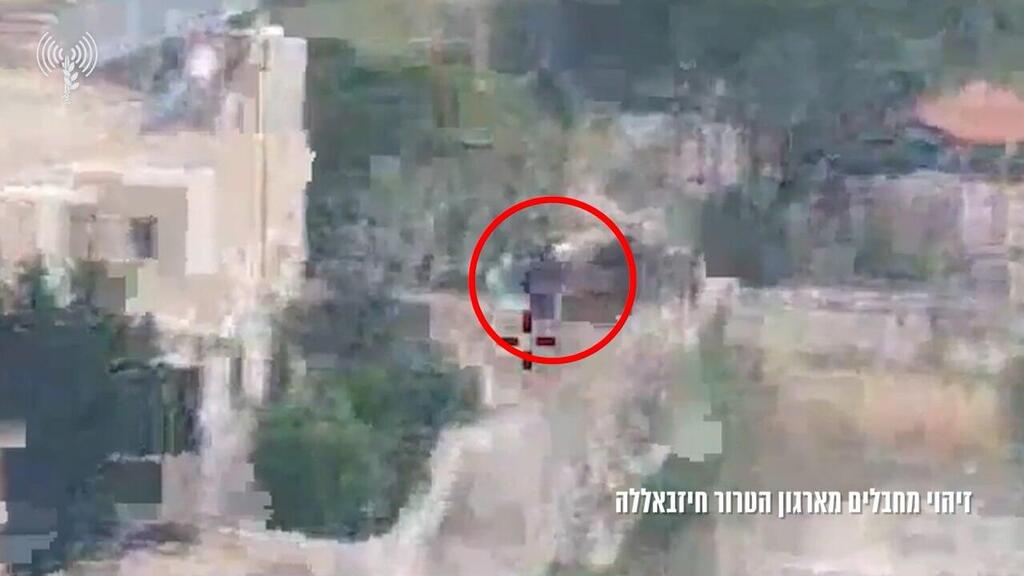 Hezbollah terrorists located and eliminated (Photo: IDF) תיעוד מזיהוי וחיסול ארבעה מחבלים של חיזבאללה