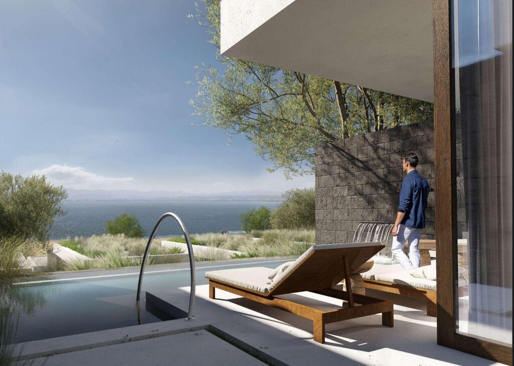 Photo: Feigin Architects ריזורט היוקרה שמוקם בכינרת