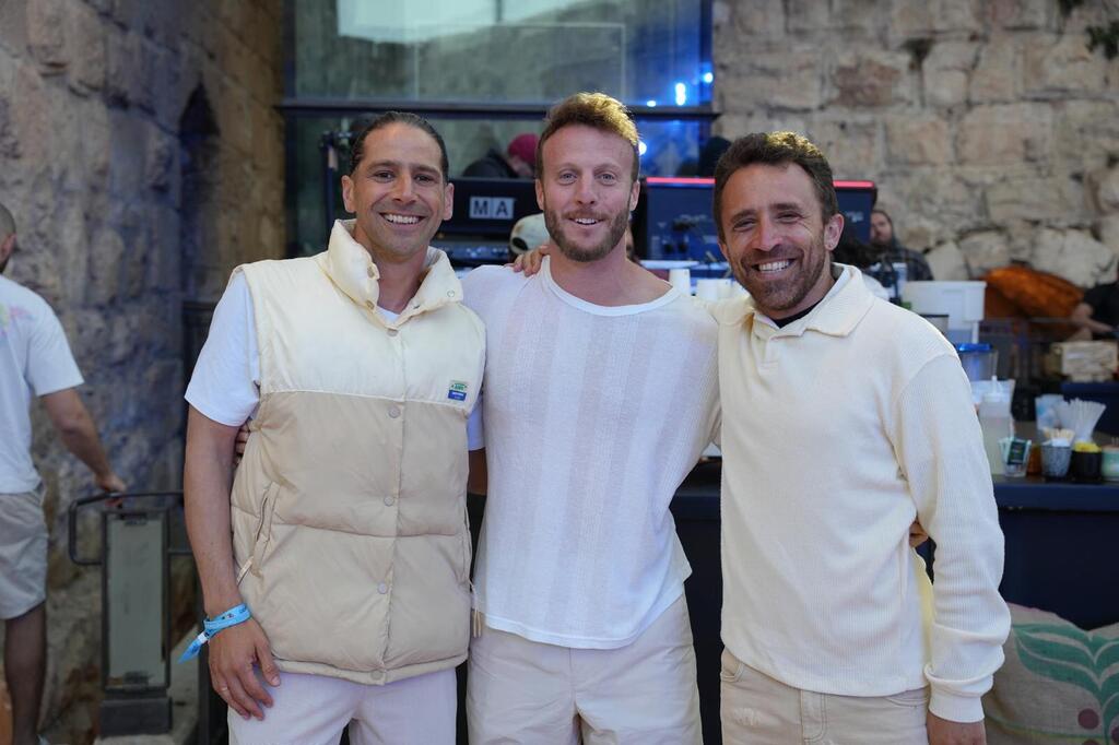 Right to left - Omer Tulchinsky, co-founder and curriculum director of HaGal Sheli; Idan Nurick, founder and CEO of Paragon; Yaron Waksman, co-founder and CEO of HaGal Sheli (Photo: Courtesy of HaGal Sheli) Hagal Sheli