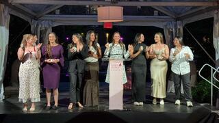 Female IDF veterans take the stage at the Neshek Gala 2026 in New York, where survivors of Oct. 7 shared testimonies of trauma, survival and recovery 