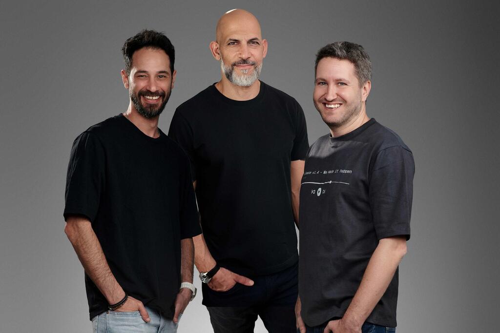 From right: Rotem Abeles, Amos Lahav and Noam Friedman From right: Rotem Abeles, Amos Lahav and Noam Friedman