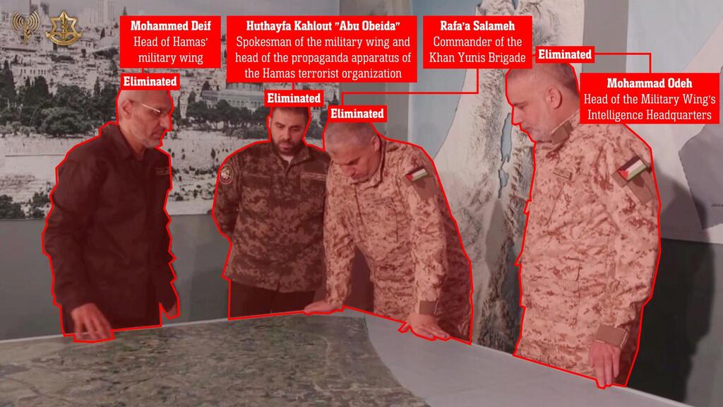 Hamas' military wing officials 
