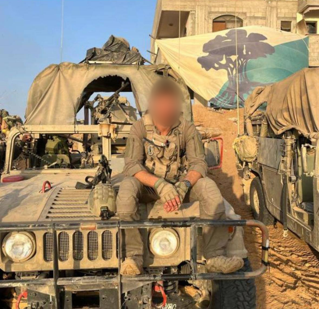 A., a Golani patrol fighter who was injured by an explosive drone while trying to protect his fellow soldiers (Photo: Courtesy of the family) א', לוחם סיירת גולני שנפצע מרחפן נפץ כשניסה להגן על חבריו