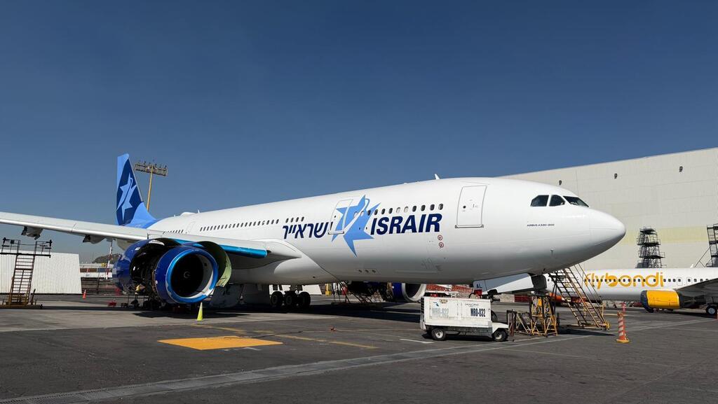 Самолет авиакомпании Israir (Фото: пресс-служба Israir) המטוס כבר מוכן