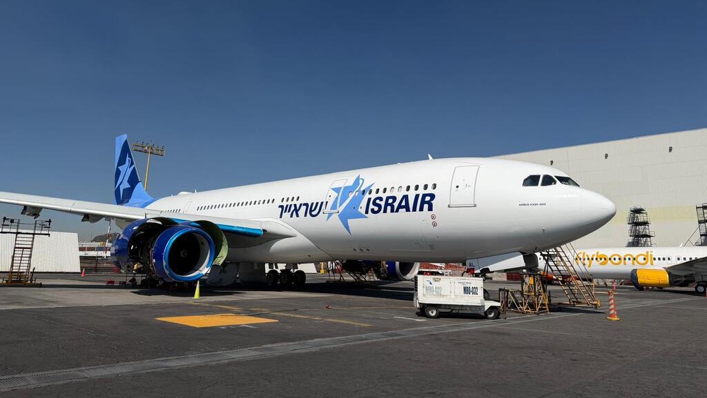 Israir owns five narrow-body aircraft and two wide-body aircraft (Photo: Israir) המטוס כבר מוכן