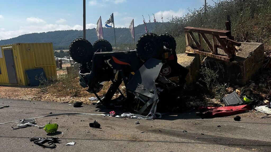 FPV drone strike פגיעת רחפן בגורן
