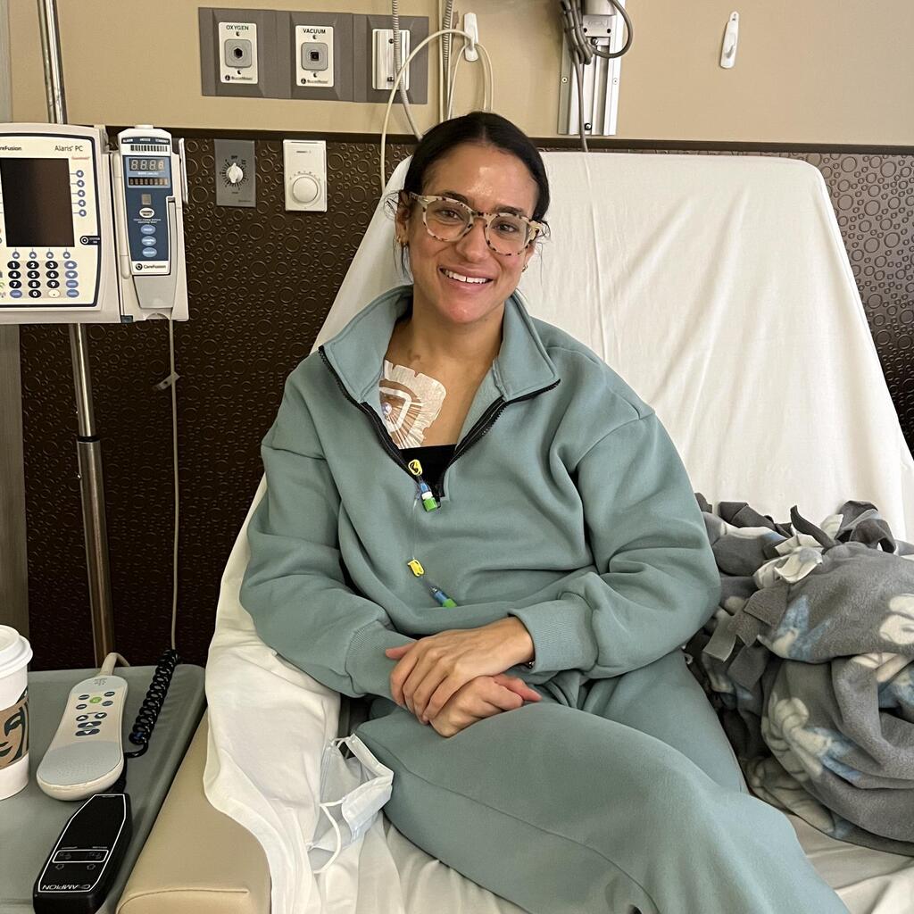 'They said it was colorectal cancer because I understood the odds were best.' Adrian Ford (Photo: gofundme.com) אדריאן פורד