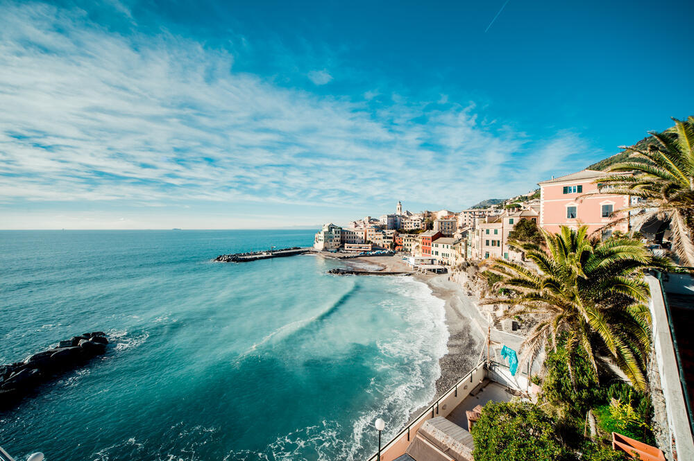 חוף Bogliasco Beach, איטליה