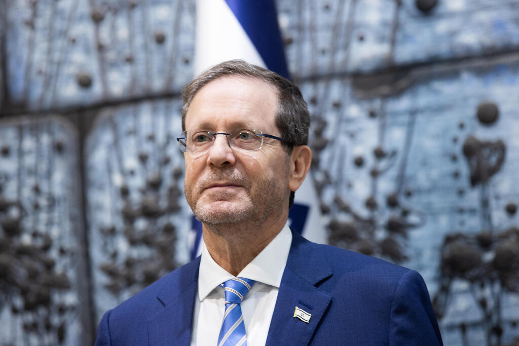 Photo: Alex Kolomoisky נשיא מדינה יצחק (בוז'י) הרצוג